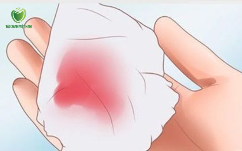 Khí hư lẫn máu khi mang thai
