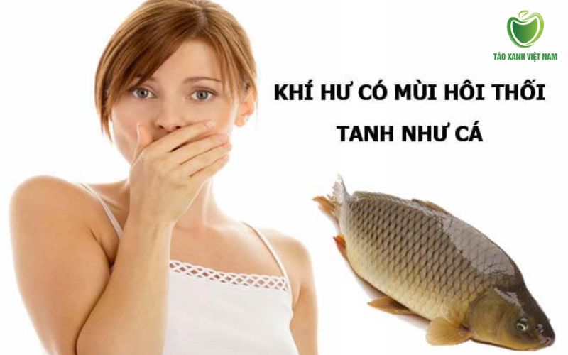 Khí hư màu xám, kèm mùi hôi tanh như cá ươn